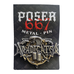 3D Metal Pin - Snake Crest