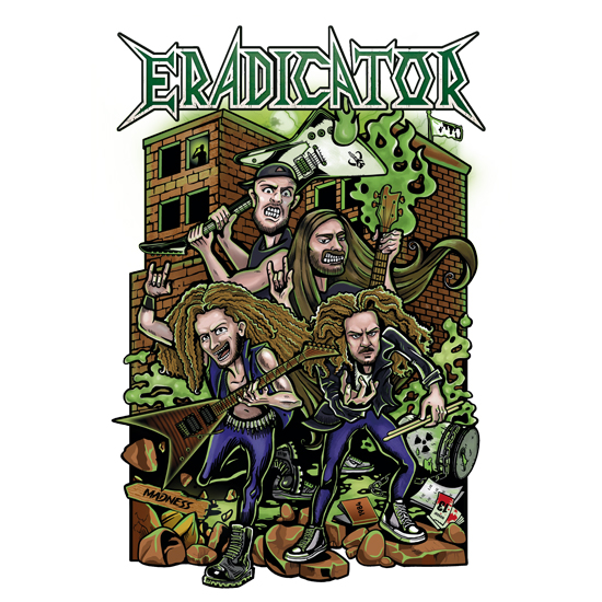 T-Shirt "Comic Band"